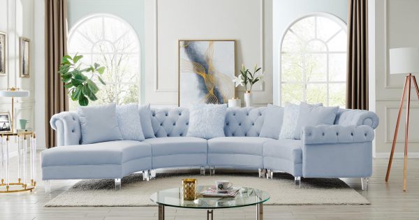 STATIONARY SECTIONAL  LIVING ROOM
